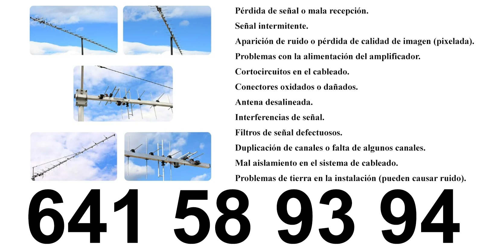 Reparacion de antenas instalacion Antenas Parabolicas Arnedillo